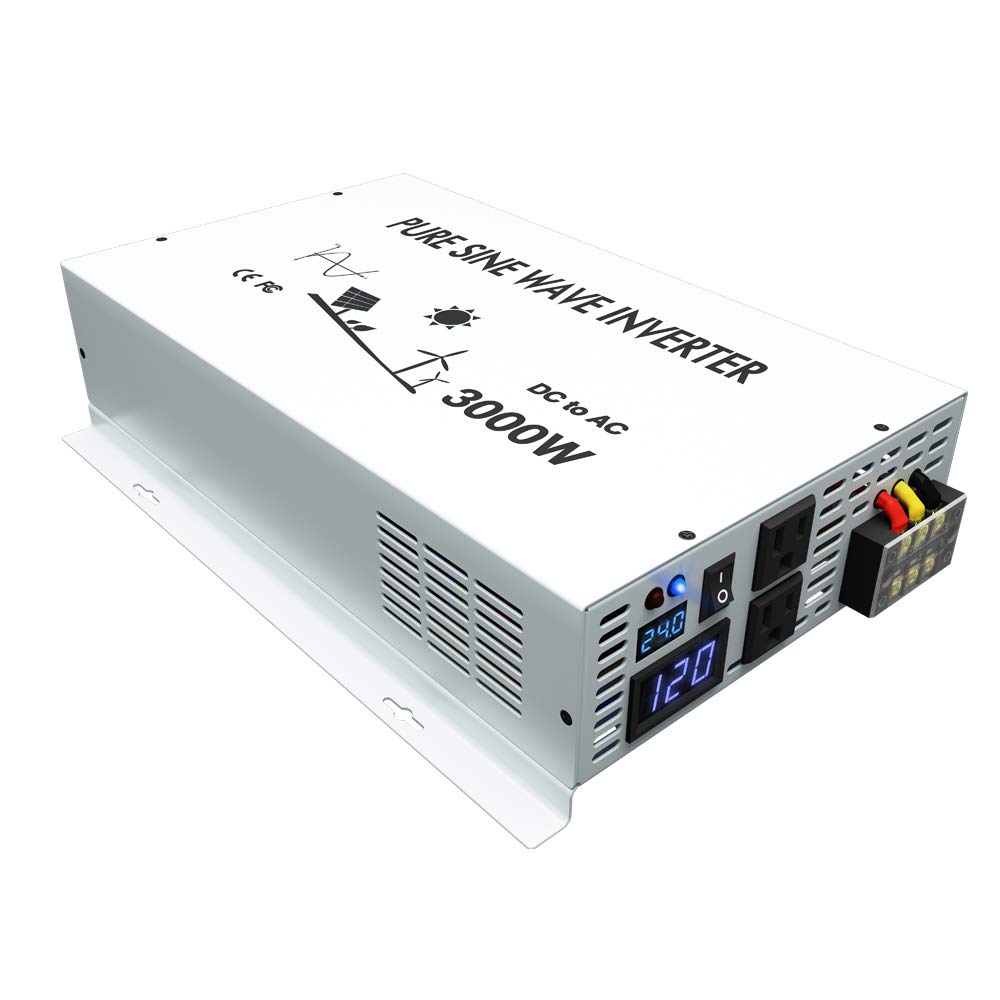 Inverter Pure Sine Wave 60Hz 120V 3000W - Pure Sine Wave Inverter Power 3000W