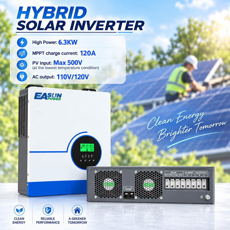 EASUN POWER Hybrid Solar Inver - огляд і ціна Grid Tie Inverter Limiter 2000W