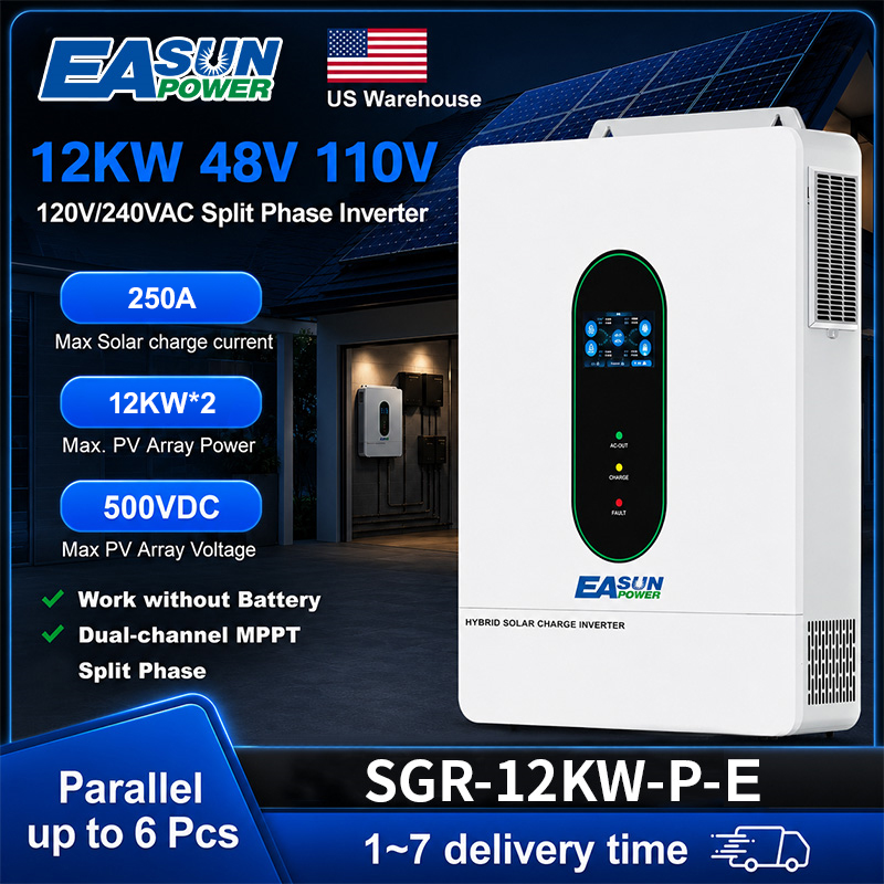 EASUN POWER 12KW Split Phase I - огляд і ціна Grid Tie Inverter Limiter 2000W