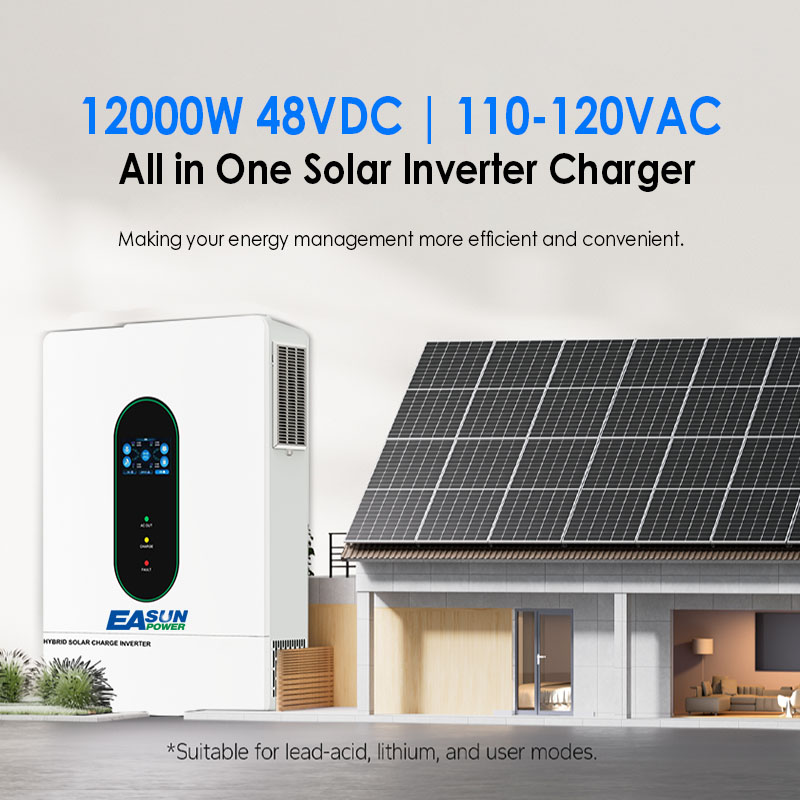 EASUN POWER 12KW Split Phase I - огляд і ціна Grid Tie Inverter Limiter 2000W