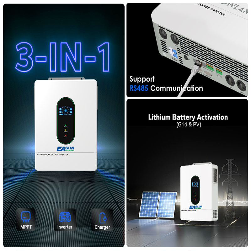 EASUN POWER 12KW Split Phase I - огляд і ціна Grid Tie Inverter Limiter 2000W